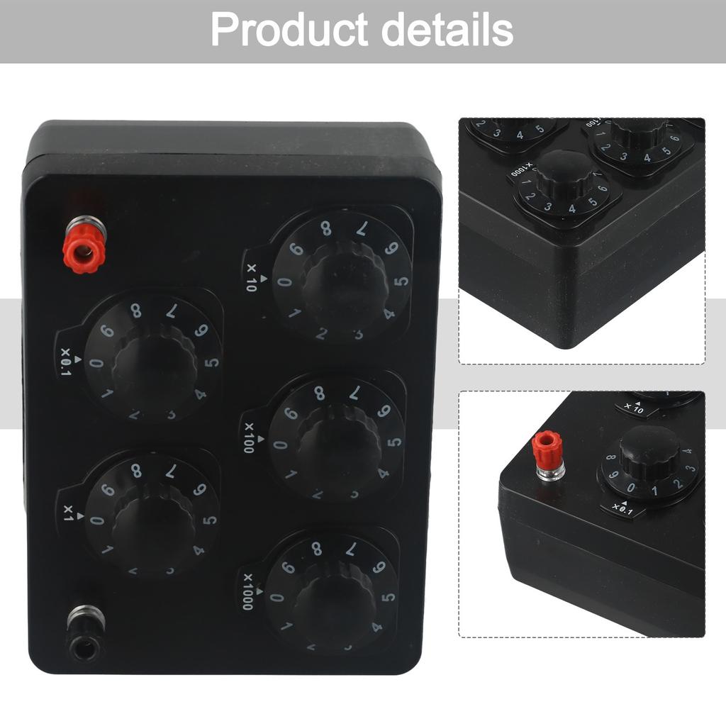 Resistor Resistance Precision Variable Decade Resistor Resistance Box 9999.9