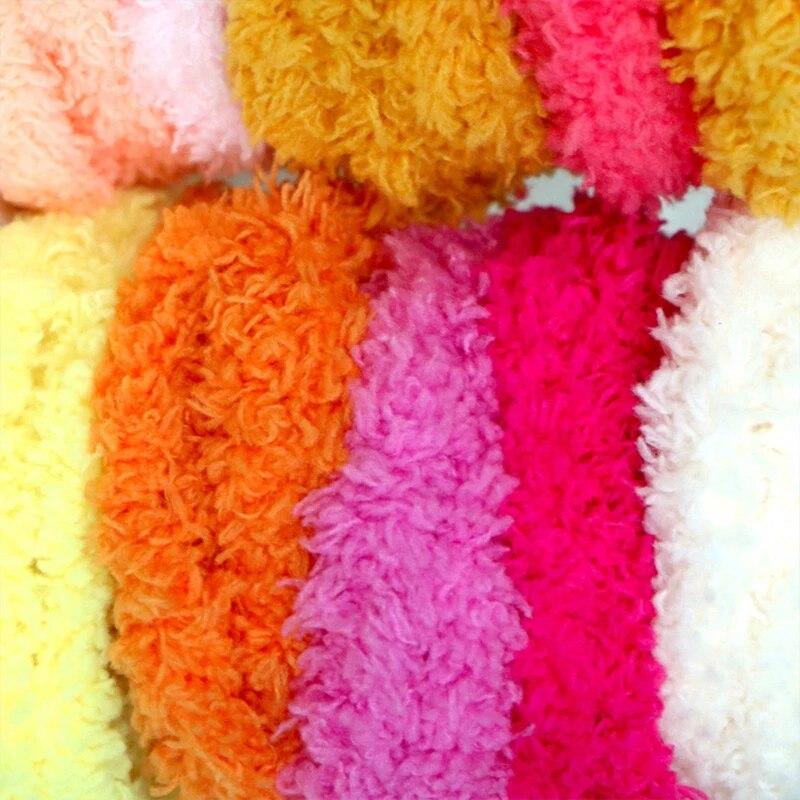 New Plush Wool Iron Wire Thread Twist Rope Ribbon Bar Strip Stick String Multicolor Felt Fabric DIY Sewing Accessories Kids Toy