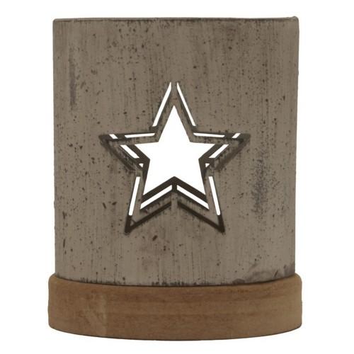 Hill Interiors Metal Star Candle Holder