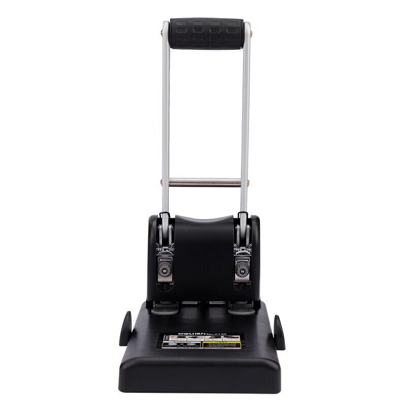 Deli 0130 Two-Hole Heavy-Duty Paper Punch CN Plug (adapter Included)