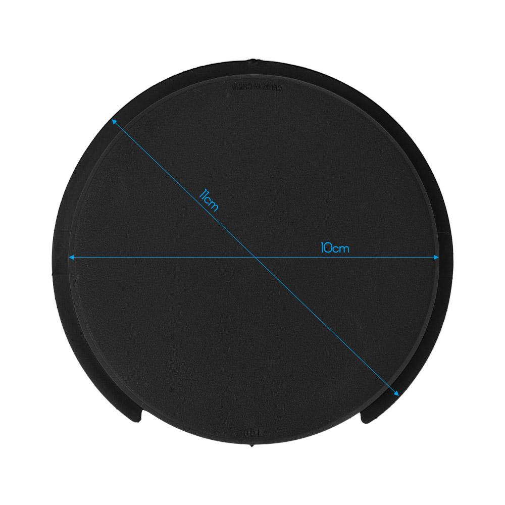 VERTECHnk SM 05 Guitar Soundhole Cover Block Sound Hole Feedback Buffer Black Rubber for EQ Acoustic Folk Guitars
