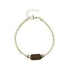 Vintage Crystal Stone Bracelet Adjustable Bead Bracelet Fashion Bohemian Style Bracelet  Gifts