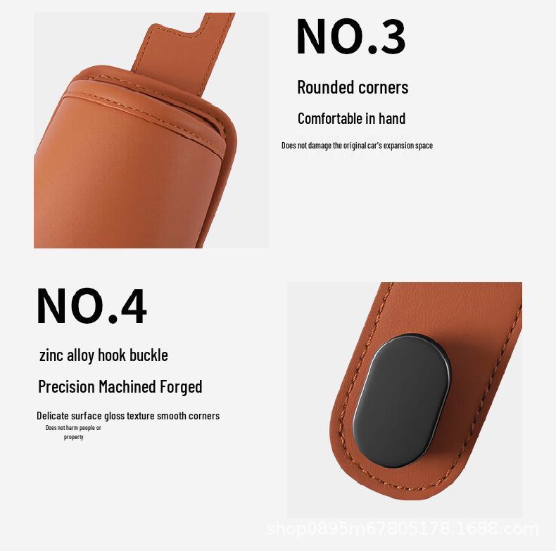 Multifunctional Car Seat Back Hook and Cup Holder Organizer