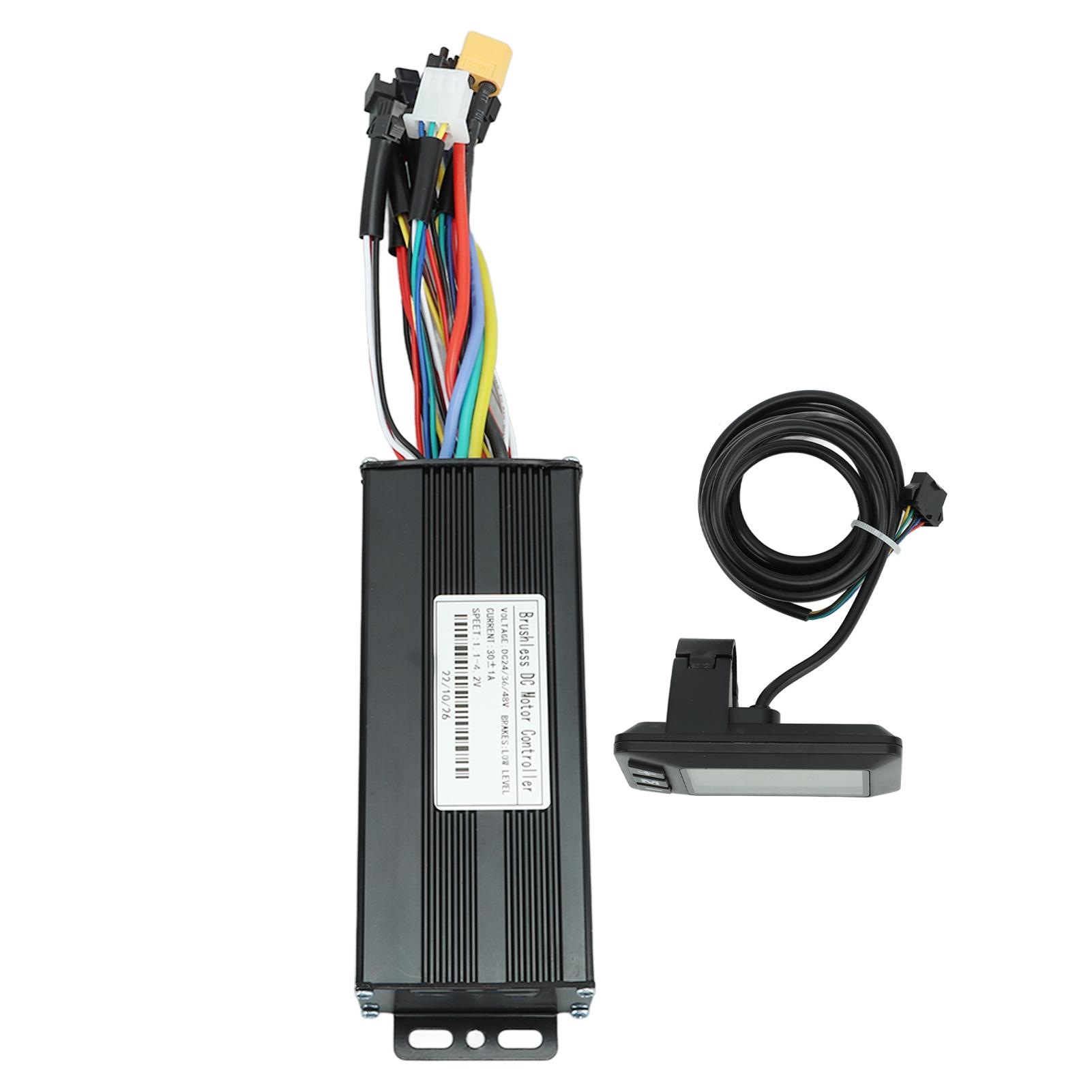 

Комплект контроллера электровелосипеда 1000Комплект для преобразования синусоидального сигнала 1500 Вт 30 А, 3 режима, с дисплеем для