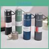 Vacuum Stainless Steel Insulated Cup Set With Three Lids For Home Office And Gift Giving