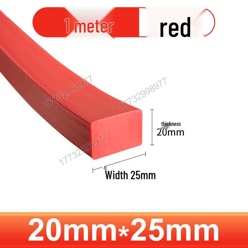 High-Temperature Resistant Transparent Silicone Rubber Sealing Strip