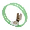 4pcs Plastic Double Ring Presser Foot High Shank Green Industrial Sewing Machine Presser Foot Easy Install Universal
