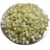 Light Yellow Xiuyan Jade Beads: 10mm, 8mm, 6mm Honey Water Color for DIY Jewelry