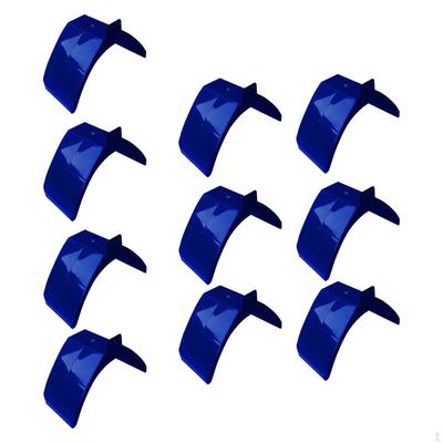 10 Pcs Supports pour Pigeons Cadre de Logement pour Oiseaux Facile à Installer Étagère Perchoirs Confortables Repos pour Tourterelles