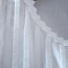 Chic Foreign Style OL Hollow Lace Ruffle Slimming A-line Shirt Top
