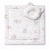 Teddy Bear Duvet and Pillow - 2-Piece Set - Beige Teddy Bear with Rainbow