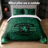 Sporting CP FC Design Bed Bedding Set 1 Duvet Cover + 2 Pillowcases Soft Breathable Household Bed Linens