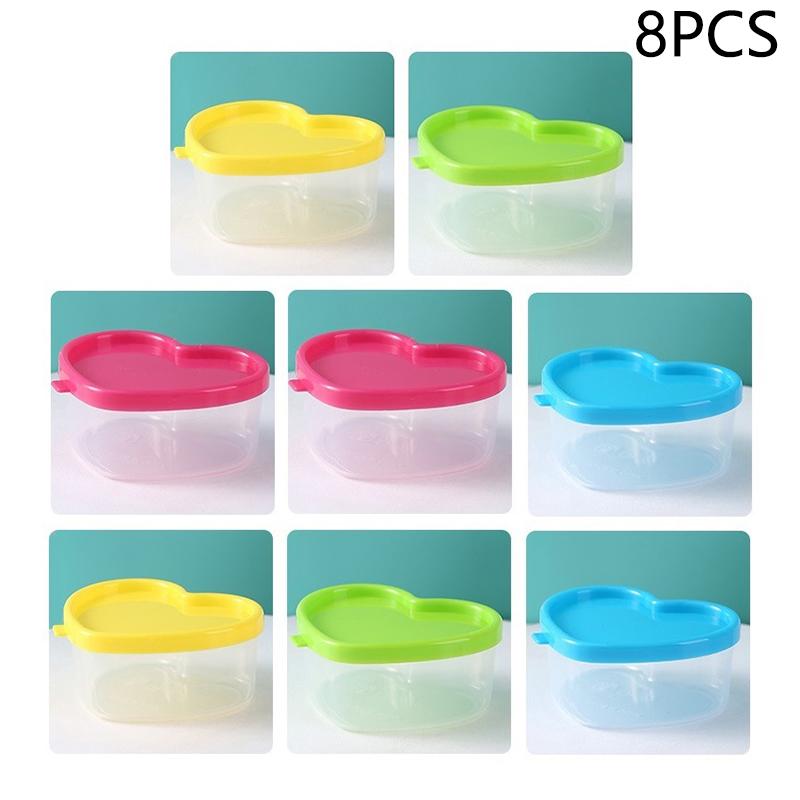 

8/9 шт. Мини-бутылочки для соуса, пластиковые контейнеры для приправ для ланч-бокса, кетчуп, салатная заправка, пикник, портативные контейнеры для конфет, снеков, орехов