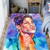 Prince's Iconic Guitar Artistry carpet Living room and bedroom mats floor mats Art Bathroom mat Room