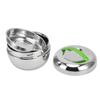 0.8L/1L Stainless Steel Food Container Double Wall Lunch Box With Compartment  Outdoor Travel