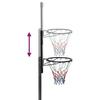 Adjustable Basketball Hoop Stand Transparent Height Adjustable from 280 350 cm Polycarbonate
