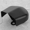 Acouto Motorcycle Horn Cover for Touring with Stock Horns 1993-2018 Metal Replacement Accessories (Matte Black)