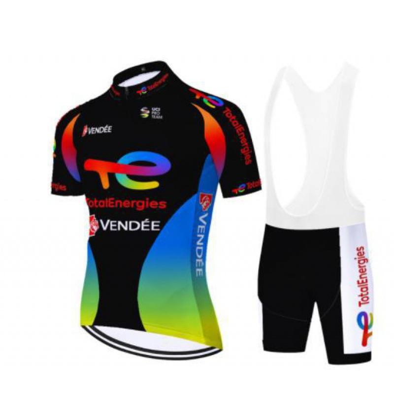 Men's and women's breathable short-sleeved mountain road cycling suit
