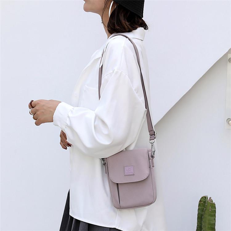Moda pequena crossbody sacos para mulheres mini bolsa de ombro de náilon saco do mensageiro para meninas senhora fanny pack