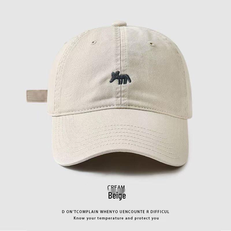 2025 Lila Kleiner Fuchs Stickerei Baseballkappe – Niedlich, Lässig, Vielseitig, Gesichtsformend für den Alltag