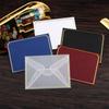 20pcs/batch Thickened Membership Card Retro Transparent Envelope, High-end Hot Stamping Card Small Envelope