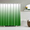Gradient Bath Curtain For Home Decor Waterproof Shower Curtain With 12 Hooks Bathroom Curtain Bathroom Decor Cortina