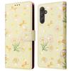 Pour Samsung Galaxy A55 5G Étui en Cuir Coque de Téléphone Laquée avec Fentes pour Cartes Bloquant RFID