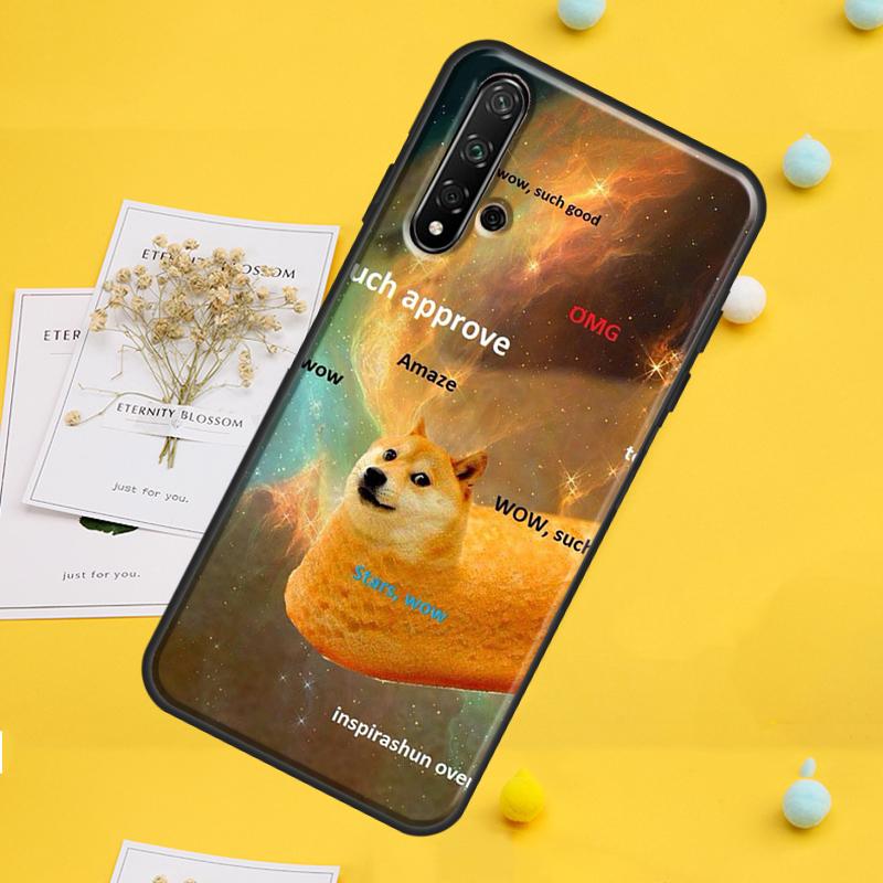 Doge Meme Kabosu For Huawei Nova 10 9 SE 12s 12i 11i 8i Y91 Y90 Y60 Y70 Y72 Y61 P20 P40 P30 Lite P60 Pro Case
