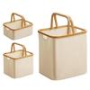 Oxford Cloth Folding Laundry Hamper Large Capacity Fabric Storage Bins  Toy Storage