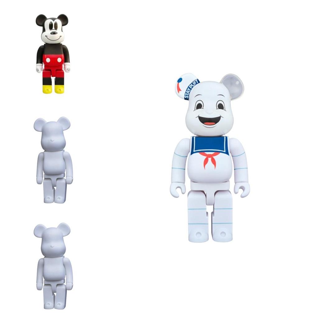 Bearbrick 400% Action Figure Collectible Pvc Daredevils Mickey Bear Building Block Trendy Toy