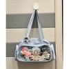 New Casual And Fashionable Ulzzang Ita Bag Daily Commuting Large-Capacity Women'S Portable Shoulder Bag Outgoing Diy Dolls Bag
