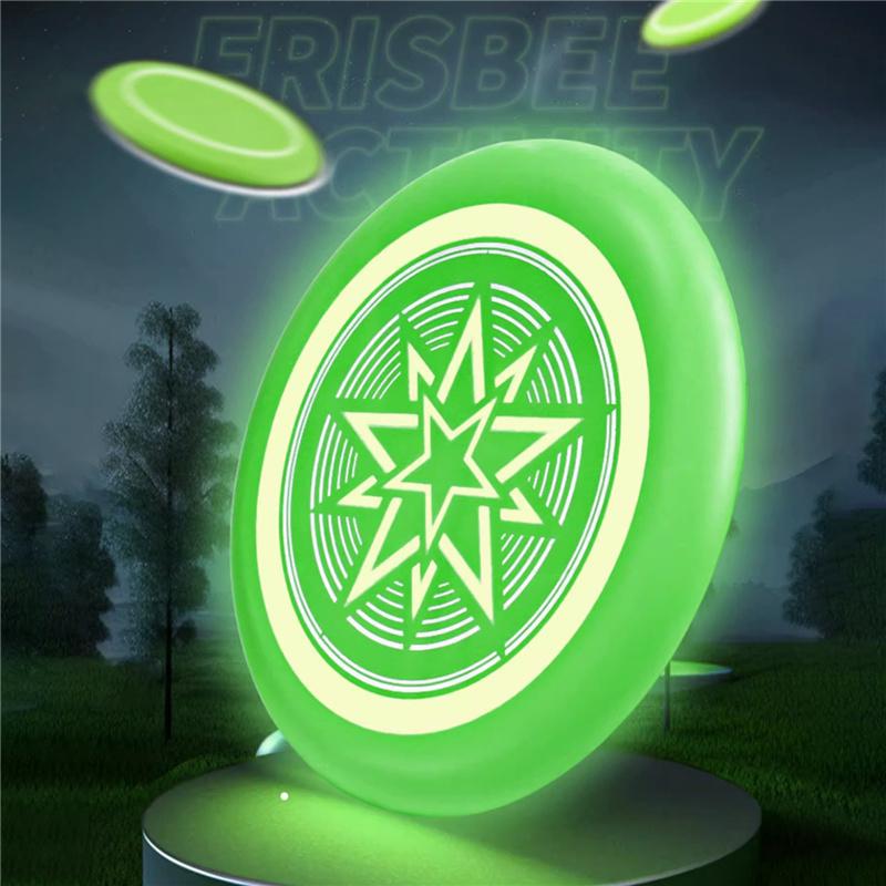 Desenho Animado Luminoso Segurança Crianças Profissional Lançamento Manual Frisbee Macio Animal de Estimação Frisbee ao Ar Livre Esporte de Movimento Competitivo Brinquedo Presente