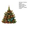 1/2/3Pcs Christmas Pendant Sea Turtle Shape Acrylic Bright Color Hanging Ornament with Lanyard Holiday Decor