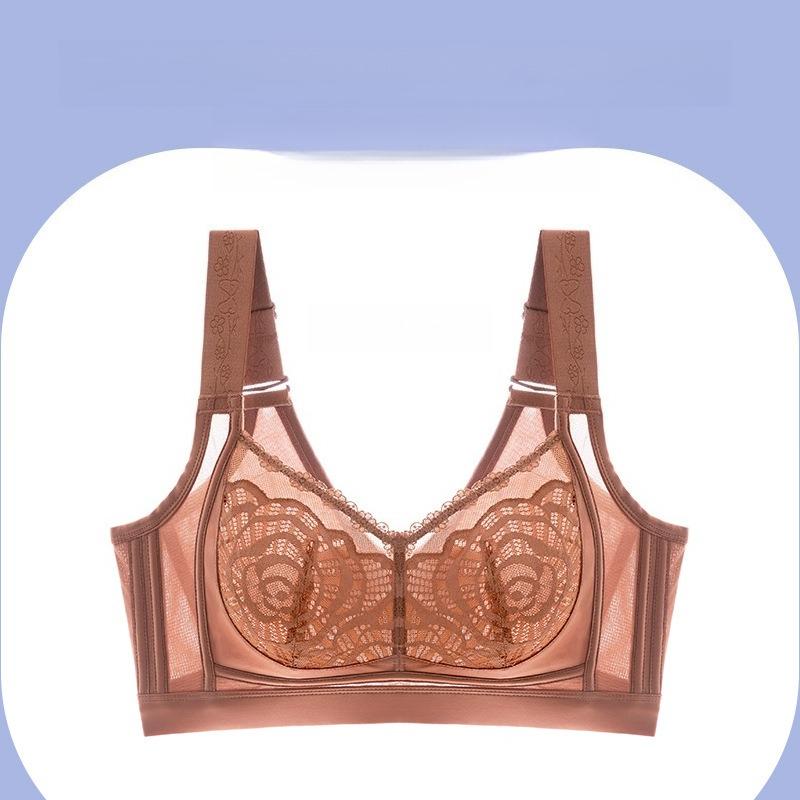 Plus-size Bra Seamless Women s Underwear Thin Style Double Cup Bra Shaping Bra Adjusting Bra 34/75C