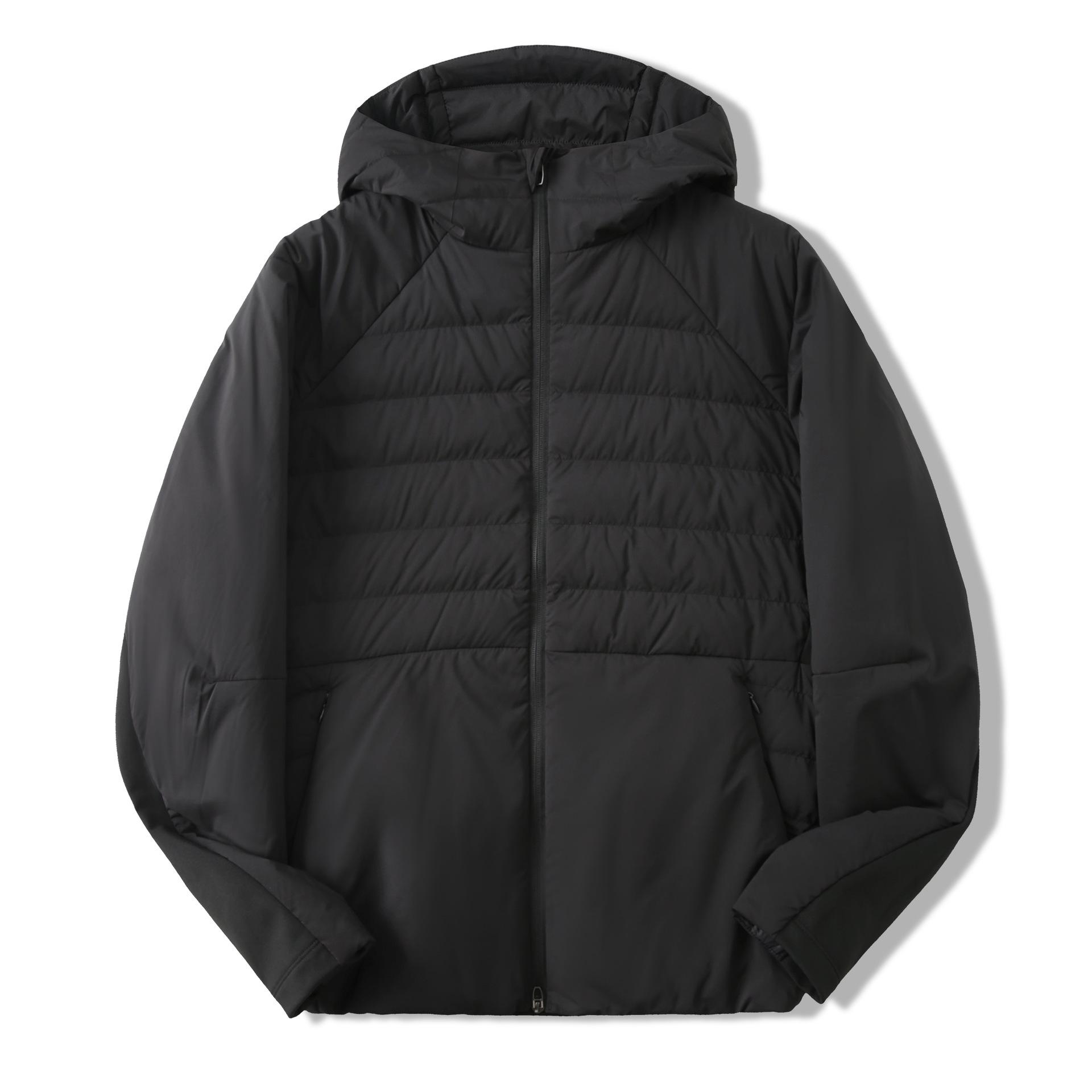 

Классический легкий пуховик Spliced - 90% белого утиного пуха, новое зимнее уличное тепло для пар XXL чёрный