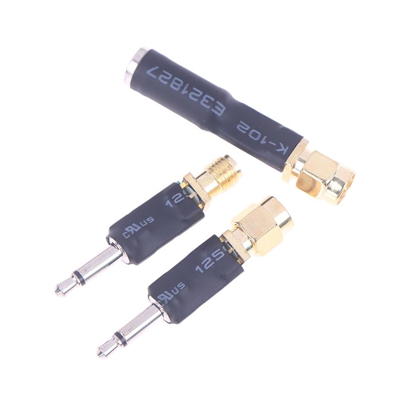 2025 1Stk. SMA Stecker Buchse auf 3,5mm Adapter Stecker für Mono Kopfhörer Audio Radio Test SMA auf 3,5mm Adapter