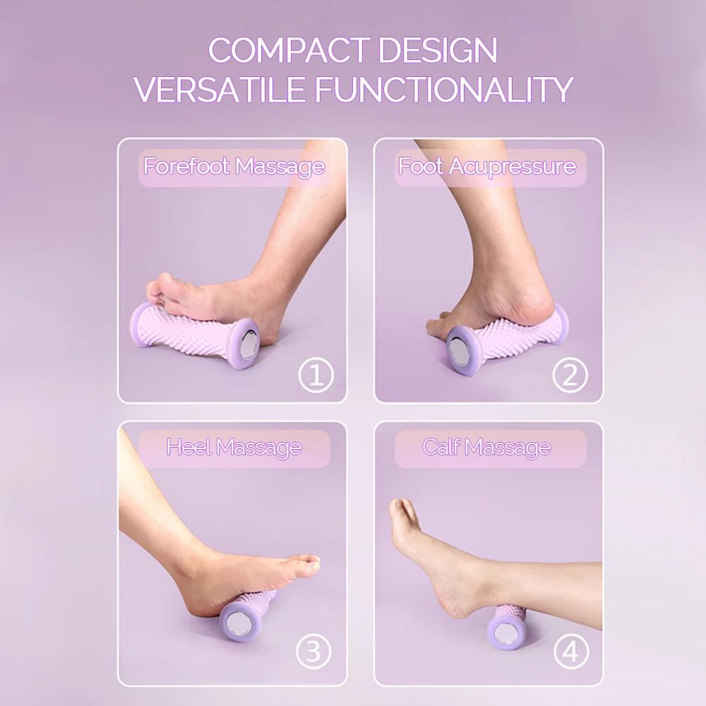 1PC Foot Massage Roller Manual Foot Massager Acupressure Plantar Fascia Roller Yoga Shaft Calf Muscle Relaxation Foot Care Tool