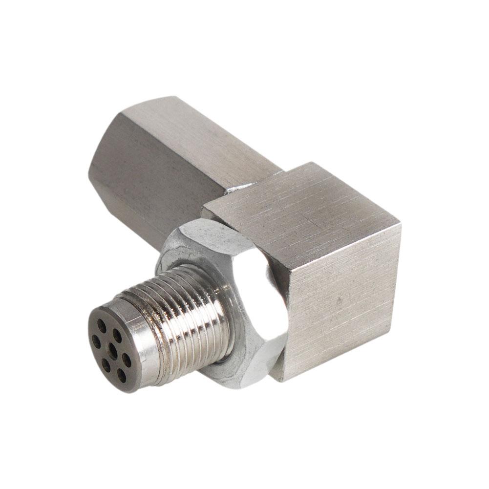 Universal 1.5 O2 Oxygen Sensor Extender 90 Degree Spacer Catalytic 02 Converter Sensor Exte G2A8