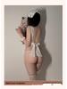 Playful Maid Lingerie Set with Bare Back & Lace Apron