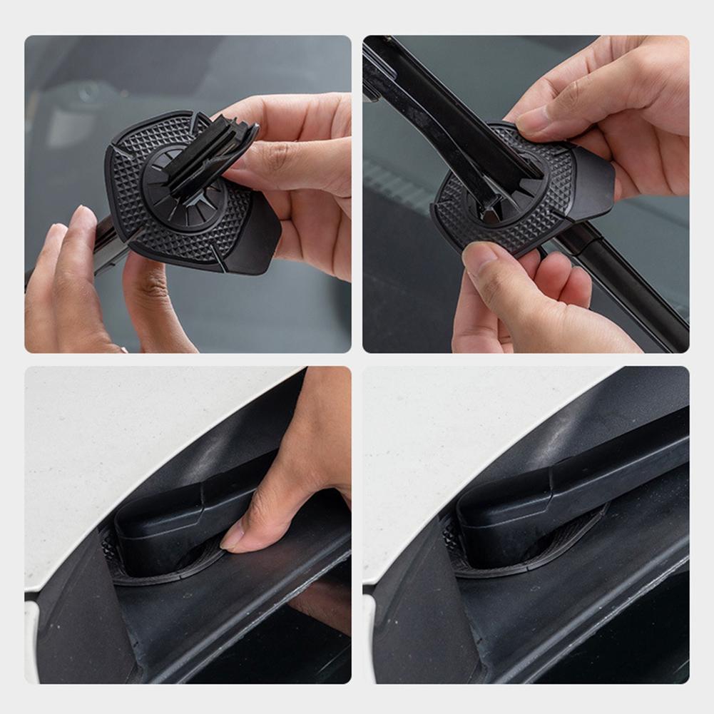 Anti-Debris Design Dustproof Pad PVC Cover Wiper Arm Cover Automobile Accessory