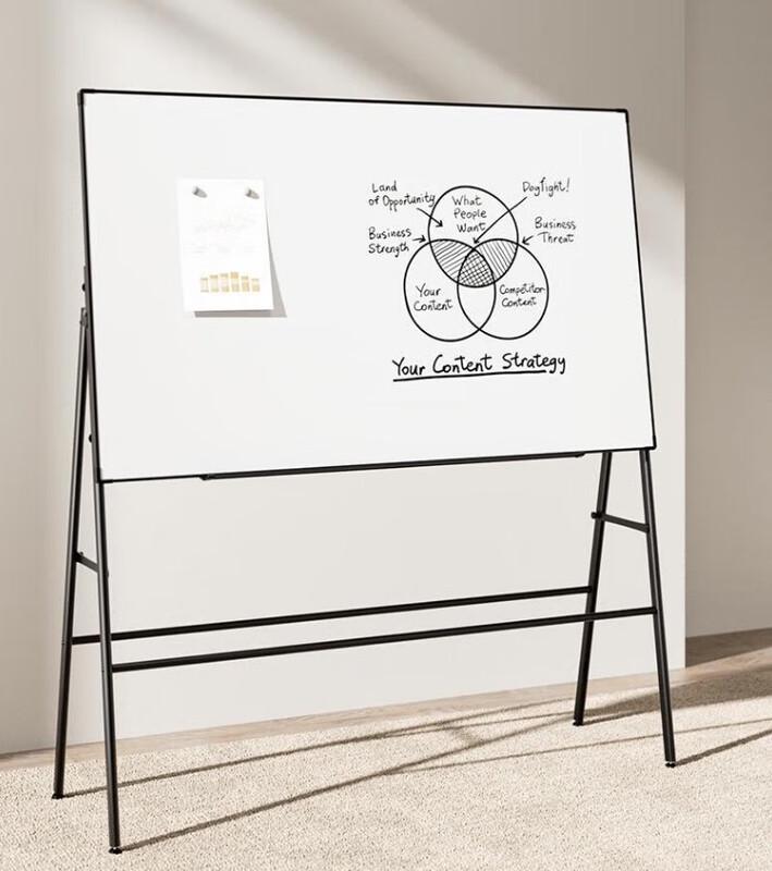 Deli Magnetic Easel Whiteboard