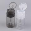 Nail Refillable Bottles Empty Press Pump Dispenser Nail Art Polish Remover Cleaner Makeup Bottle Manicure Tool