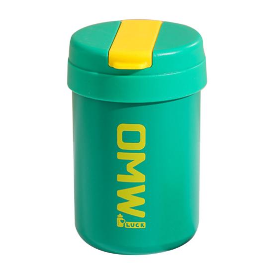 400ml Insulated Bottle Heat Resistant Leak-proof Sealed Portable Cute 304 Stainless Steel Vacuum Flask