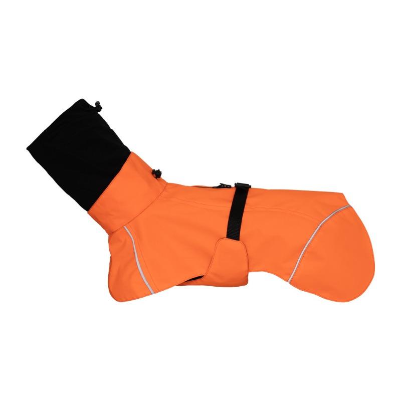 New Outdoor Dog Raincoat for Teddy Bear Pomeranian Medium-small Breed Double-shoulder Cape Style Outdoor Pet Raincoat S оранжевый