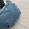 Crossbody Bag Large Capacity Denim Bag Women's Retro Shoulder Bag