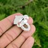 Golden Rutile Stone Promise Wedding Birthday Ring Jewelry 925 Sterling Silver