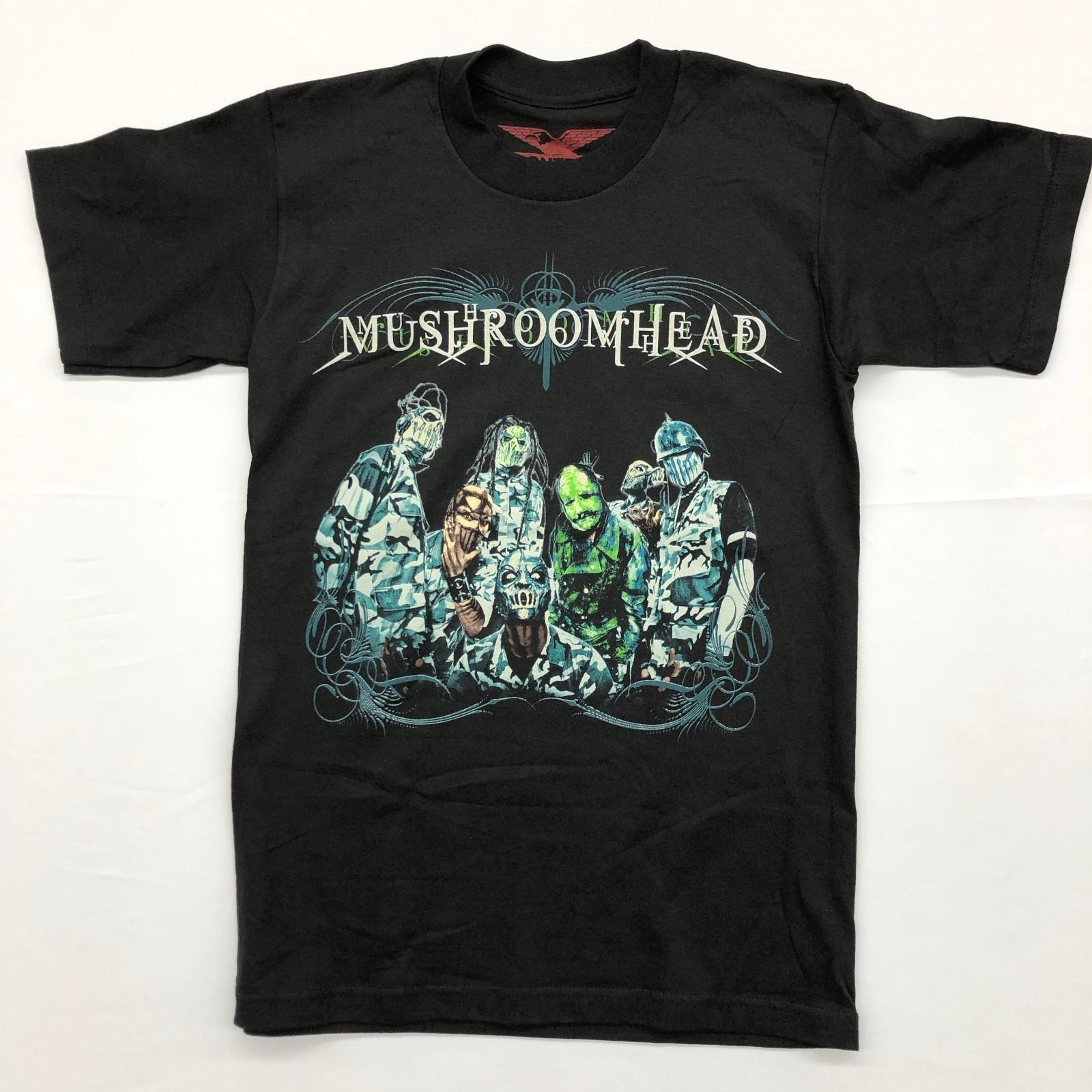 Hot Mushroomhead Rock Band Cotton Black S-5XL Shirt SN232 L