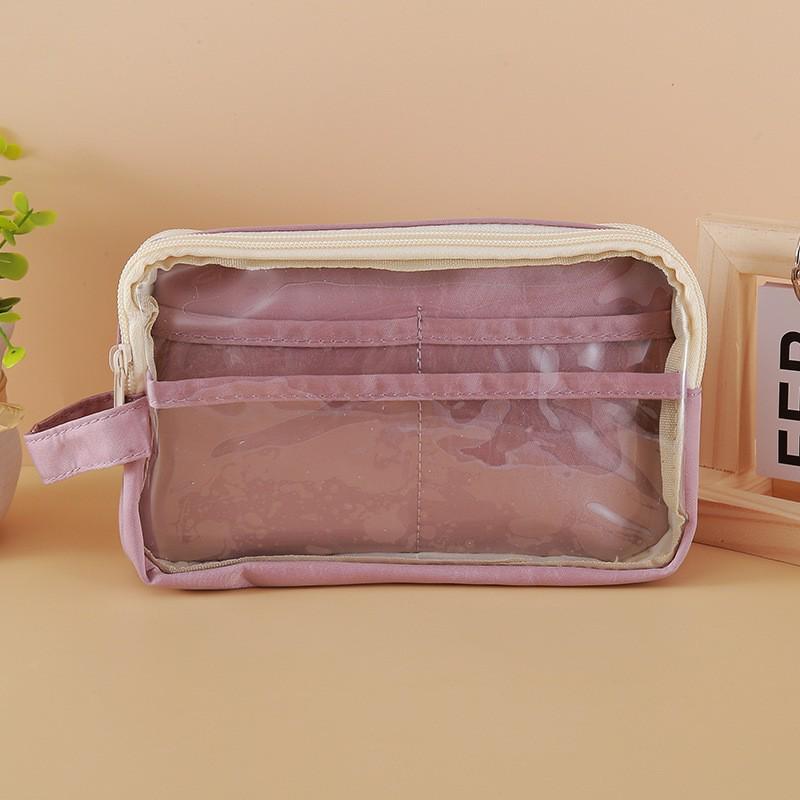 Stylish Five-Layer Pencil Case for Students - High Capacity Stationery Bag