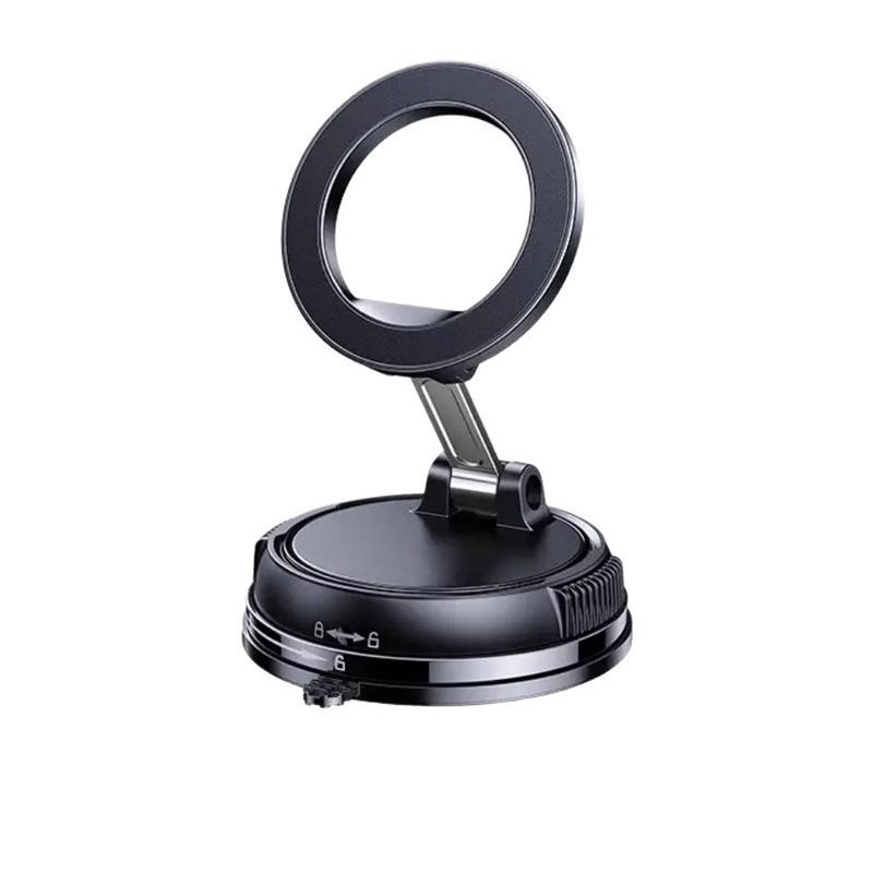 

Magnetic 360° Rotating Car Phone Holder with Large Suction Cup and Foldable Design Standard