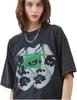 Y2K Vintage Tees for Men Women Grunge Clothes Oversized Graphic Tees Cartoon Printed Short Sleeve T Shirts